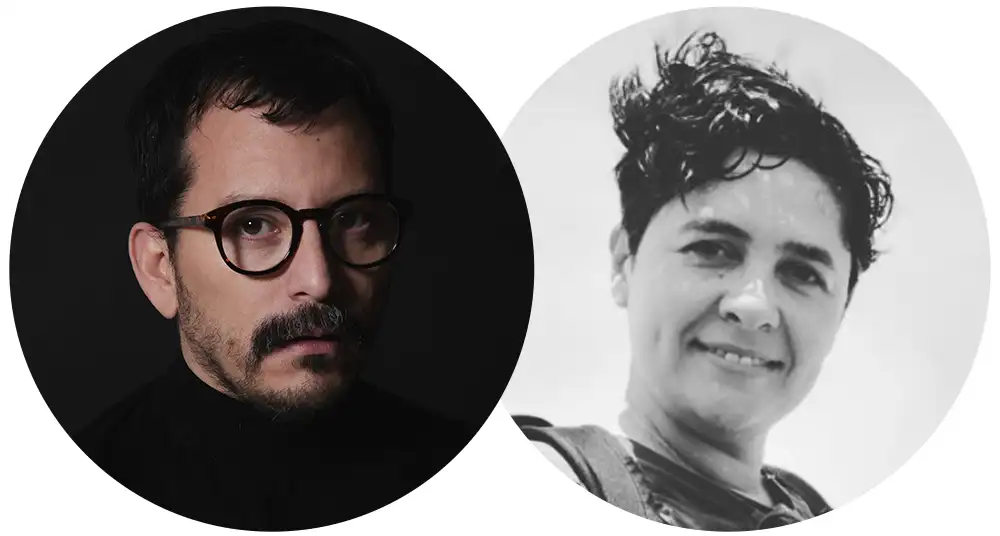 Carlos Morales y Érika Calviño
